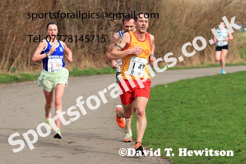 Senior Women, Veteran Women (Over-35) and Veteran Men 2024 NECAA Road Relays Champs., Hetton Lyons Country Park, Hetton le Hole, County Durham. Photo: David T. Hewitson/Sports for All Pics